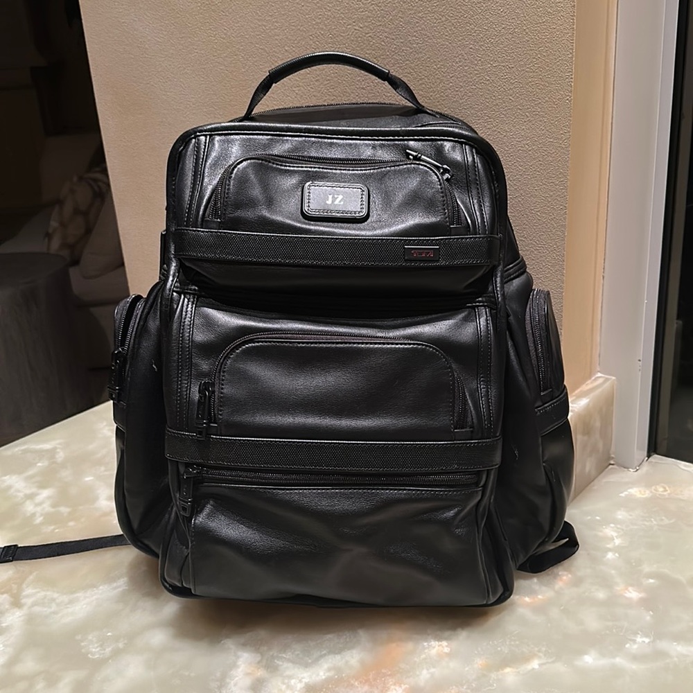 Brand NEW TUMI Leather backpack